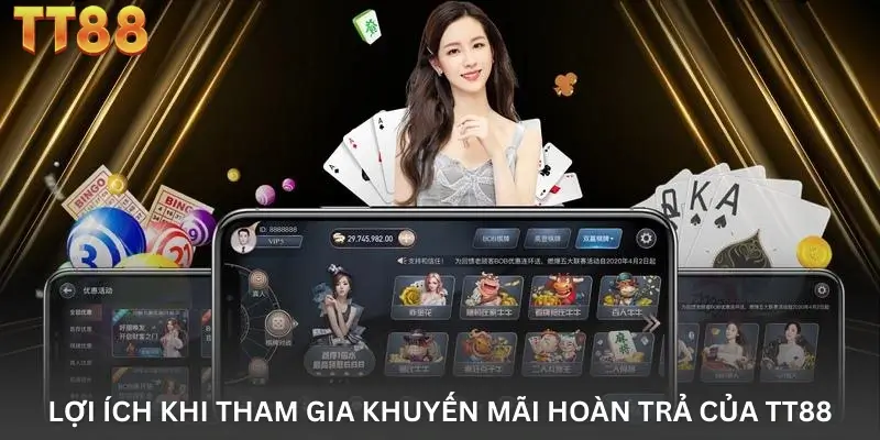 Lợi Ích Khi Tham Gia Khuyến Mãi Hoàn Trả Của TT88
